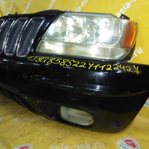 Ноускат Jeep Grand Cherokee WJ/WG AMC242/ERH/MX '2002 4.0L R6 акпп, галоген (дефект правой фары), туманки, правый руль.