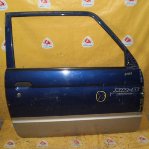 Дверь боковая MITSUBISHI Pajero Mini H51A/H56A '12.1994-09.1998 R 3door Дефект (цена за голое железо)