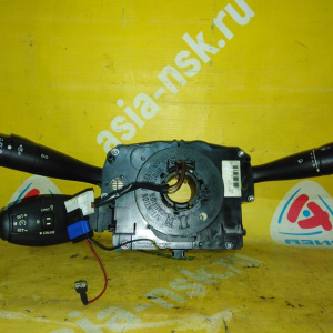 Блок подрулевых переключателей Peugeot 207 96661306XT +круиз (дефект фишки на AIRBAG)
