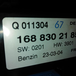 Блок управления климат-контролем Mercedes W168 A-Class '2001-2004 +2 троса A1688302185, A1688302285