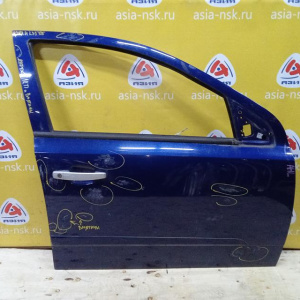 Дверь боковая Opel Astra H A04/L48/L35/L70 '2004-2015 перед, прав в сборе, с молдингом (вмятины)