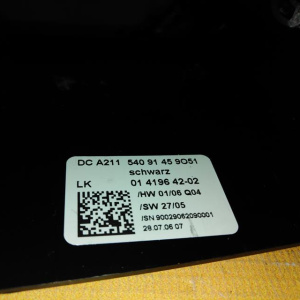 Кожух рулевой колонки Mercedes E-Class W211/S211 A2115409145