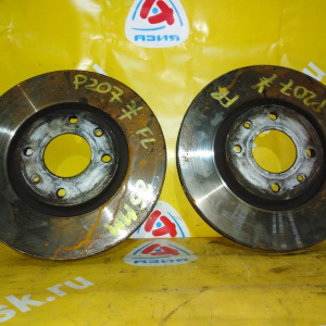 Диск тормозной Peugeot 207 A7/WC/T7/4C/T8/0U/0E F 283x26 пара
