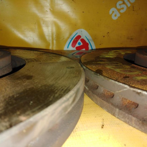 Диск тормозной Peugeot 207 A7/WC/T7/4C/T8/0U/0E F 283x26 пара