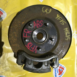 Ступица Nissan YF15 Juke перед, прав ABS. В сборе.