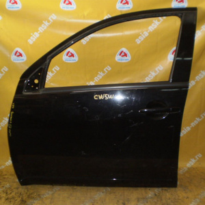Дверь боковая MITSUBISHI Outlander CW5W '2006 перед, лев с накладкой (цена за голое железо)