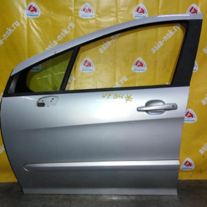 Дверь боковая Peugeot 308 T7/4C/4H '2007- перед, лев в сборе