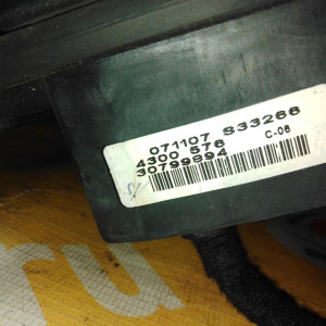 Зеркало Volvo S80/V70 AS/BW прав 12к RHD-правый руль память, поворотник, подсветка 30799894 '2007-2011