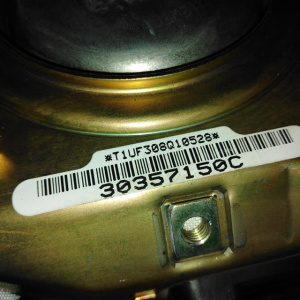 Подушка безопасности Ford Explorer 3 U152/UN152 '2001-2005 вод. 2 фишки, 4 спицы (с зарядом)
