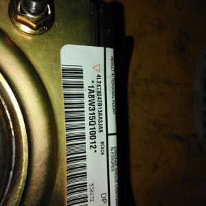 Подушка безопасности Ford Explorer 3 U152/UN152 '2001-2005 вод. 2 фишки, 4 спицы (с зарядом)