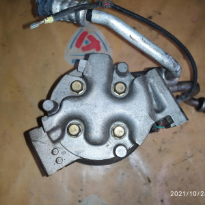 Компрессор кондиционера Honda K20A4/K24A1 CR-V RD5/RD7/RD8 диаметр шкива 105-106 мм. / 38810-PNB-006