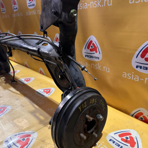 Балка Nissan C11/G11/Y12 Tiida/Bluebird Sylphy/Wingroad DRUM ABS (СО СТУПИЧНЫМИ УЗЛАМИ+ТРОСЫ РУЧНИКА) R 55501-ED000