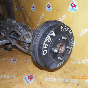 Мост TOYOTA KR42/SR40/CR40 Lite Ace Noah/Town Ace Noah 2WD 43/11  (под пружину) С ТРОСАМИ РУЧНИКА