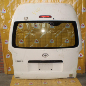 Дверь задняя TOYOTA Hiace KDH200 высокая крыша,метла(дефект)