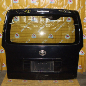 Дверь задняя TOYOTA Hiace KDH200 низкая крыша,метла,камера(дефект)