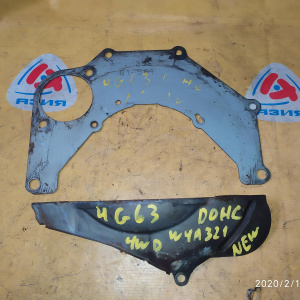 Кожух маховика Mitsubishi 356 G1-561 / MD167356 + MD191172 RVR/Chariot N23W/N43W 4G63/4D68/4G93 4WD a/t низ + верх, (W4A321 с подушкой)