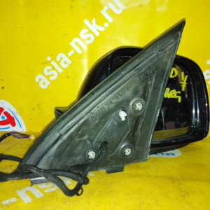 Зеркало Volkswagen Touareg 7LA прав LC9Z до рест 8k (треснут поворотник) '2005