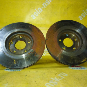 Диск тормозной Renault Koleos HY0 F 320x28 пара 27мм 402069828R 2TR703 '2008-