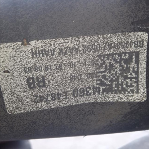 Балка Chevrolet T300 Aveo LDE/F16D4 '2011- в сборе (барабан, ABS) R 95182618