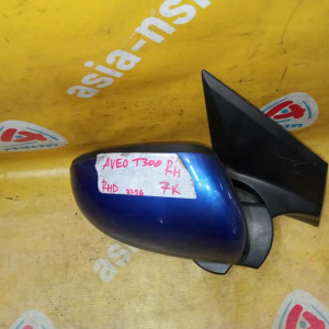 Зеркало Chevrolet Aveo T300 прав 7к синий RHD-правый руль '2011-