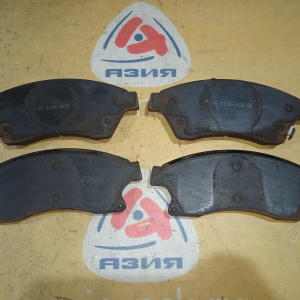 Колодки тормозные Chevrolet Aveo T300 Комплект под диск 5x105 R15 276 мм F