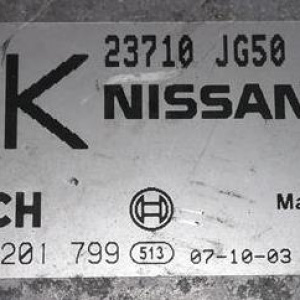 Коса ДВС Nissan QR25 X-Trail T31 4WD CVT разъем на генератор 3 конт. + комп 0 261 201 799 + комп 31036  JG23A