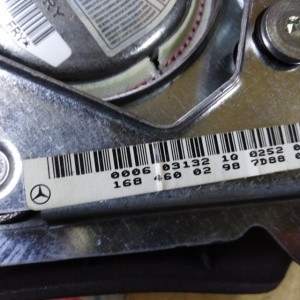 Подушка безопасности Mercedes A-Class W168 '2001-2004 с зарядом 1 разъем 3 спицы A16846002987D88 A1684600298