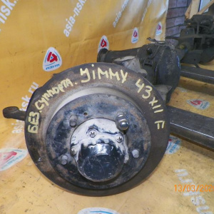 Мост Suzuki JB32W Jimny Sierra G13B F 43/11 (3.909) DISK ABS. Без суппортов.