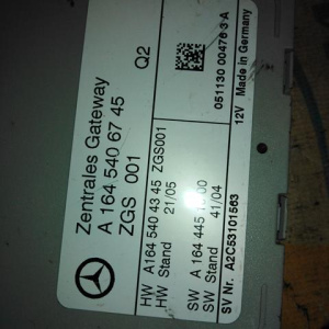 Блок ZGW Mercedes M-Class/GL-Class/R-Class W164/X164/W251/V251 A1645406745 A1645407901