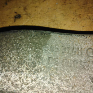 Рычаг Audi A4 B8/8K2/8T3/8RB зад, прав в с эксцентр.поперечный сзади (серп) '2007-2009 8K0505324H