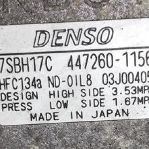 Компрессор кондиционера Toyota 2GR-FE Estima GSR55 '2007 447260-1156