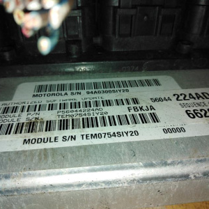 Блок управления двс Jeep Cherokee/Liberty KJ EKG '2001-2007 3.7L 4WD 4AT DG6 56044224AD
