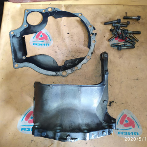 Кожух маховика Mazda Demio DW3W B3 '2001- m/t пластина + алюминиевый кожух