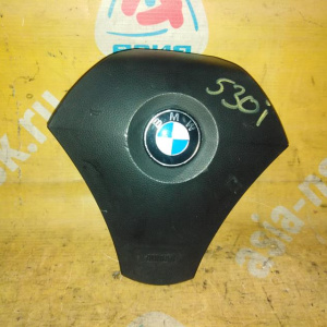 Подушка безопасности BMW 5-Series E60/E61 '2003-2007 3 спицы, с зарядом 2 фишки 32346761380 32346776425