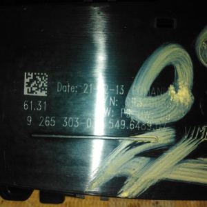 Переключатель света BMW 1-Series/3-Series/4-Series F20/F30/F32 61319265303