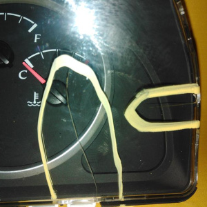 Панель приборов Chevrolet Lacetti J200 L88/U20SED 2.0L 4AT 220 km/h [Q5] 11000-856100D (дефект) 96430967