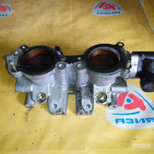 Заслонка дроссельная Subaru EJ253 Legacy BP9 заслонка с гбц на впускной коллектор L=R 14011AB501 / 012000-0140