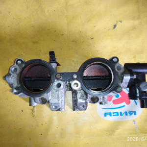 Заслонка дроссельная Subaru EJ253 Legacy BP9 заслонка с гбц на впускной коллектор L=R 14011AB501 / 012000-0140