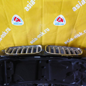 Капот BMW X5 E53 '2003-2006 рестайлинг в сборе, решётки, щумоизоляция (дефект, вмятины, царапины) 41617121102