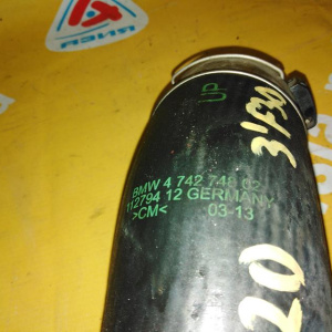 Патрубок интеркулера BMW 11614742748, 11617810617 3-Series F20/F30/F32 N47N/N47D20C L F слева