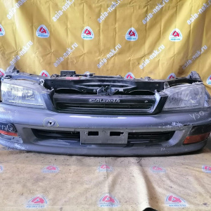 Ноускат Toyota Caldina AT190 '1996-2001 a/t без габаритов Дефект бампера, левого повторителя ф.21-16 сиг.20-358