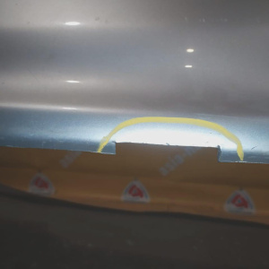 Бампер TOYOTA Corolla Axio NZE140 '2006-2011 зад Sedan дефект 52159-12A60