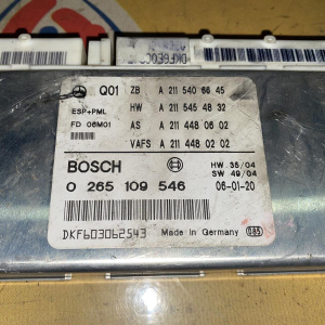 Блок управления abs Mercedes A2115406645 E-Class W211 '2006 ESP+PML Bosch 0265109546