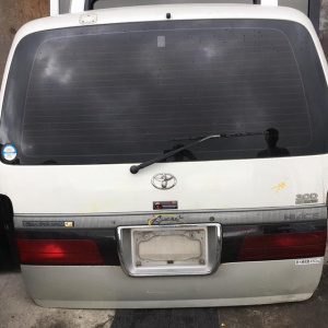 Дверь задняя TOYOTA Hiace KZH10# пасс.в.26-63 низ.крыша (дефект вставки)