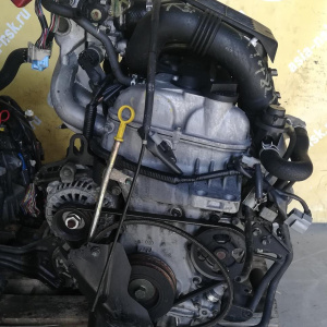 Двигатель Suzuki/Nissan K6A-DET-3194829 коса  пробег 30т.км Wagon R#Moco MC22R/MG21R