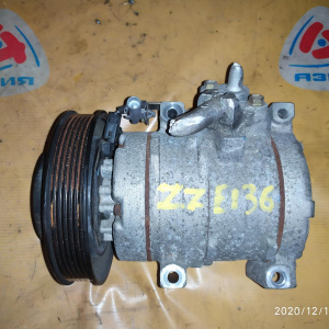 Компрессор кондиционера Toyota 3ZZ/1ZZ Voltz ZZE121/ZZE136/ZZE138 шкив 145 мм. MC447220-4350 / 88320-02120