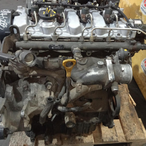 Двигатель Hyundai Santa Fe D4EA-4346285 2.0L CRDi VGT Euro 3 MT БЕЗ НАВЕСНОГО SM/BB/JM/BH/KM/JE/FQ '2004