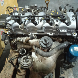 Двигатель Hyundai Santa Fe D4EA-4346285 2.0L CRDi VGT Euro 3 MT БЕЗ НАВЕСНОГО SM/BB/JM/BH/KM/JE/FQ '2004