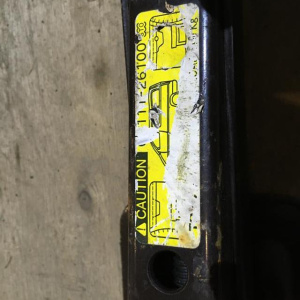 Домкрат Toyota Granvia/Hiace/Grand Hiace VCH10/KCH10/KCH12/KCH16/RCH11/RCH12/LXH12 09111-26100. 09111-26090. 1450 кг