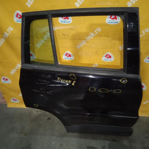 Дверь боковая Volkswagen Tiguan 5N1 '2008 зад, прав в сборе, молдинг 5N0833056A